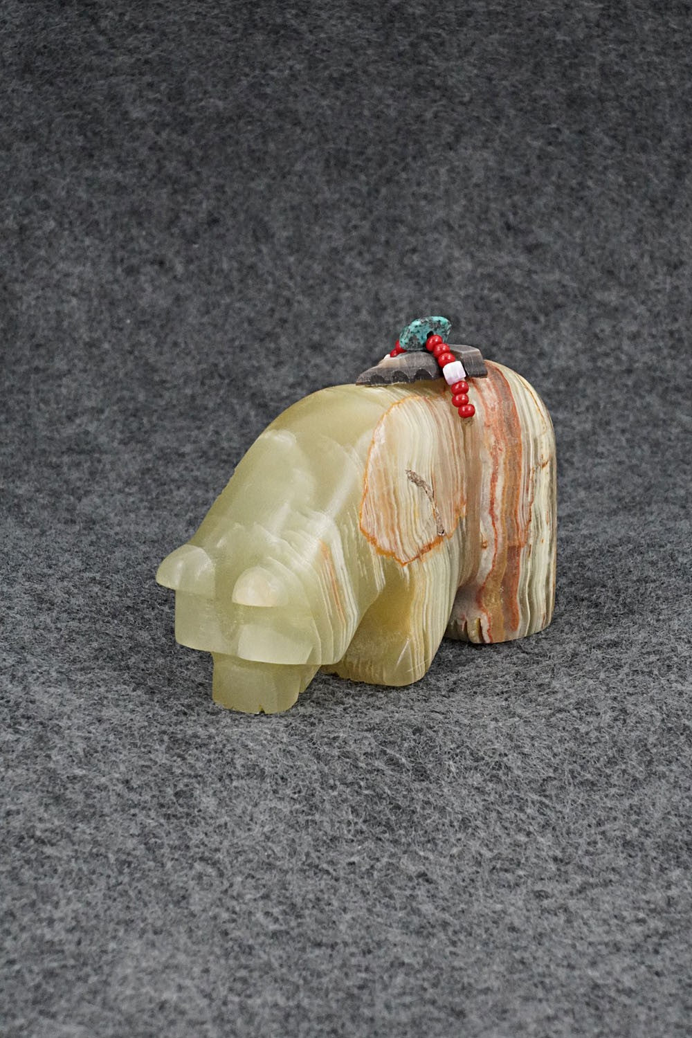 Bear Zuni Fetish Carving - Douglas Martza