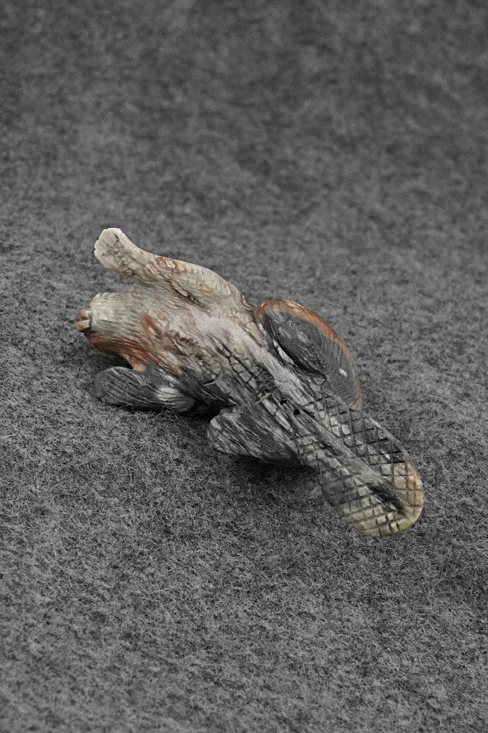 Beaver Zuni Fetish Carving - Lance Cheama