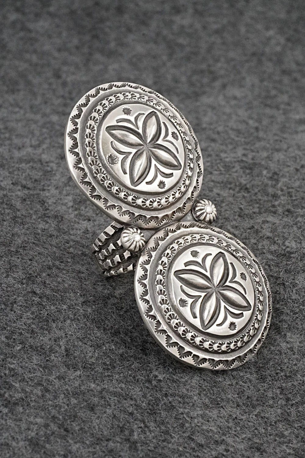 Sterling Silver Ring - Calvin Martinez - Size 8