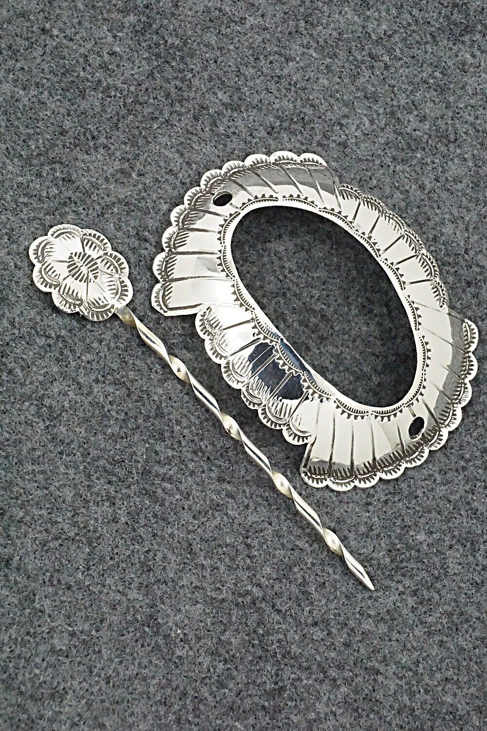 Sterling Silver Hair Pin - Jolene Begay