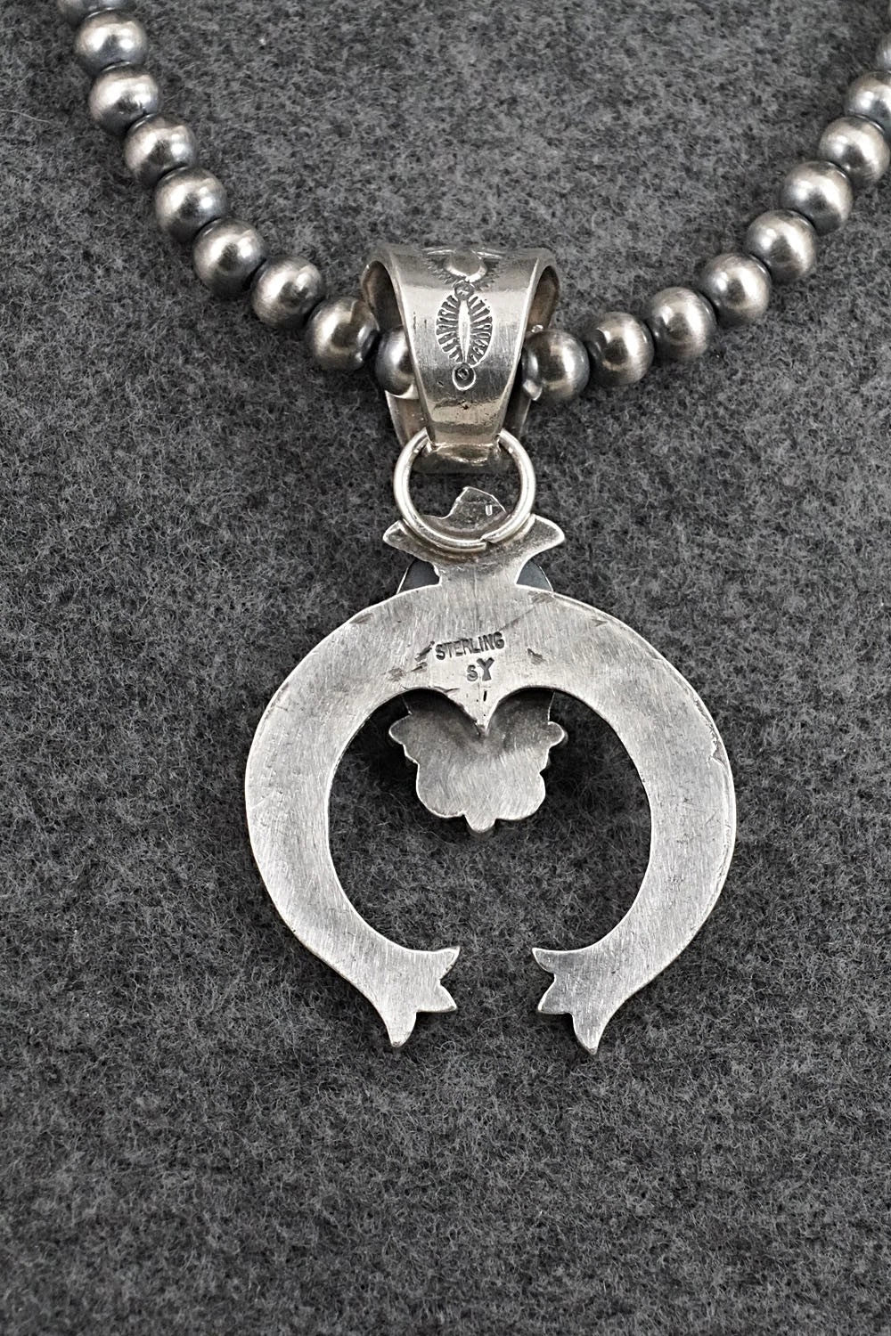 Turquoise & Sterling Silver Necklace - Samuel Yellowhair