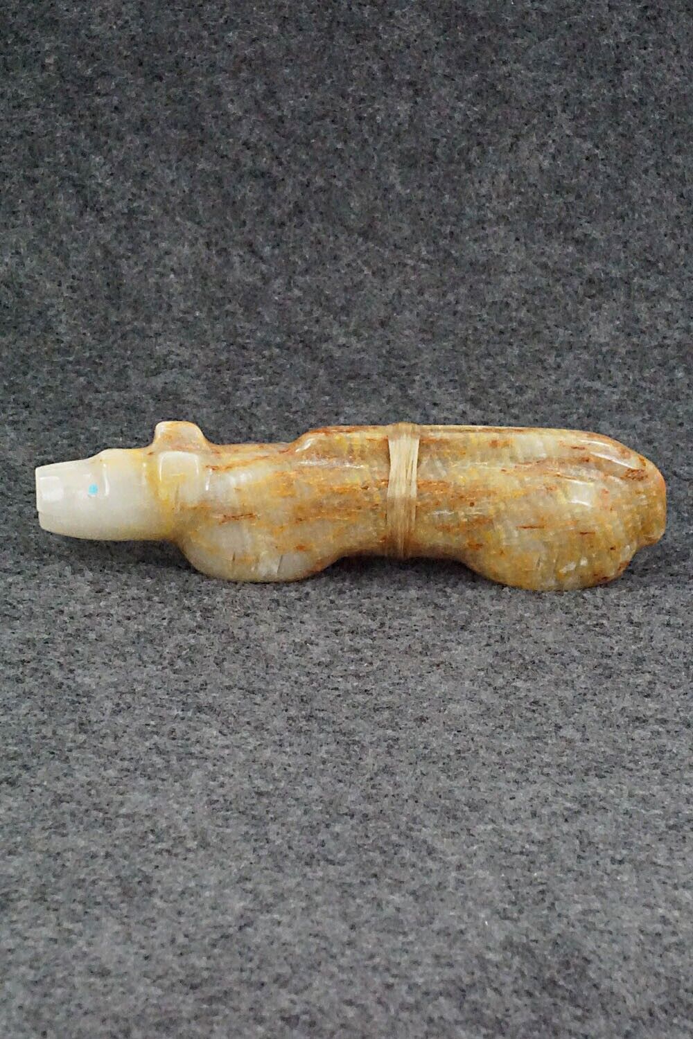 Mountain Lion Zuni Fetish Carving - Peter Gasper