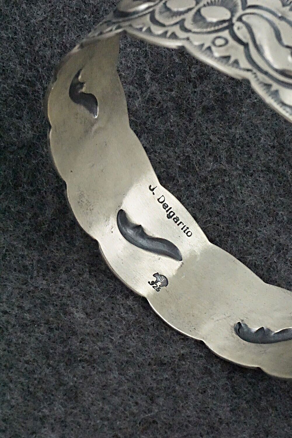 Sterling Silver Bangle Bracelet - Jeremy Delgarito