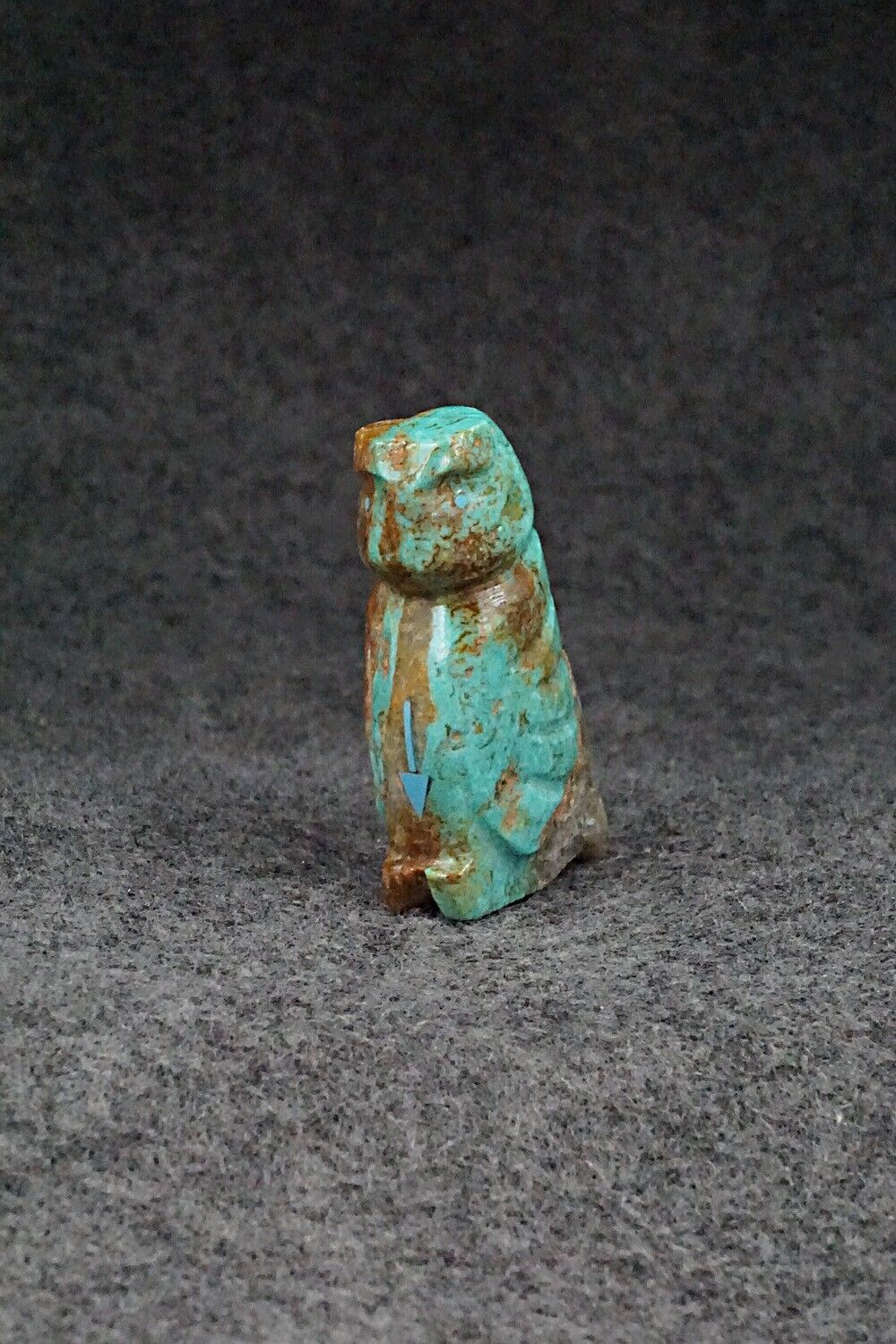 Owl Zuni Fetish Carving - Abby Quam Panteah
