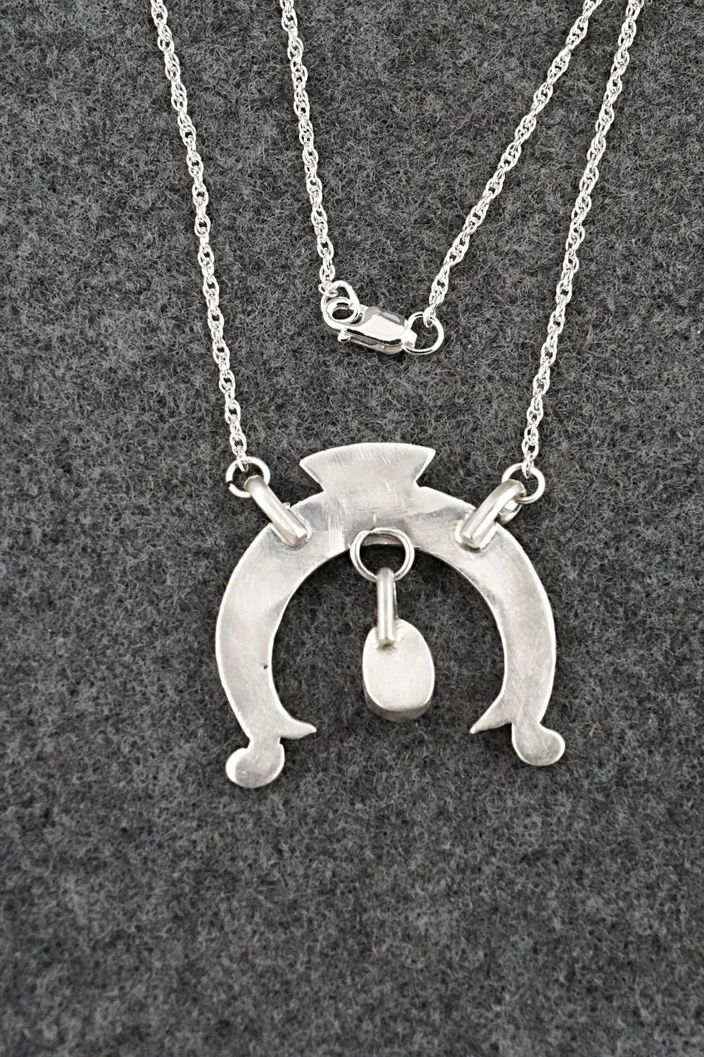 Turquoise & Sterling Silver Necklace - Gary Shorty
