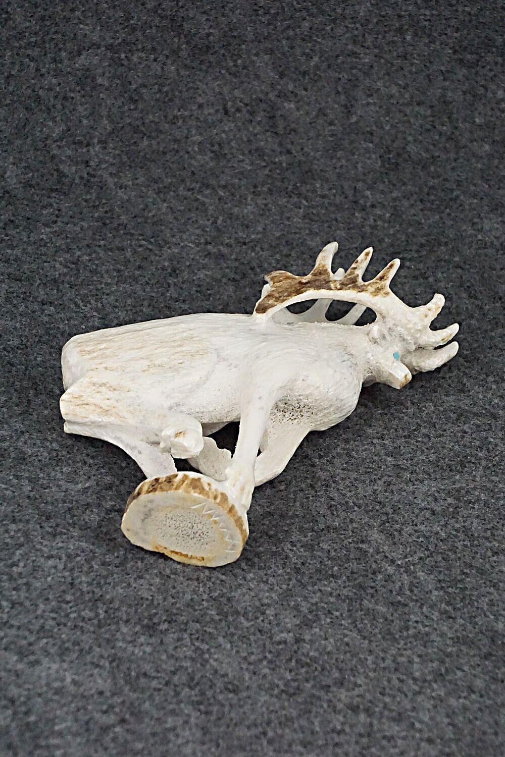 Elk Zuni Fetish Carving - Maxx Laate