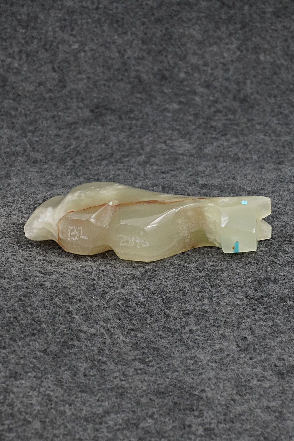 Horse Zuni Fetish Carving - Bernard Laiwakete