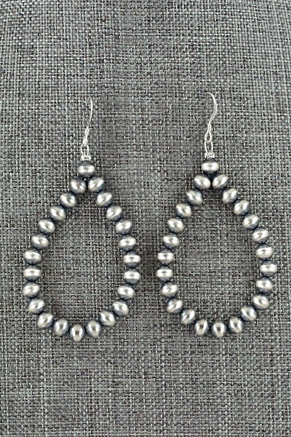 Sterling Silver Beaded Earrings - Louise Joe