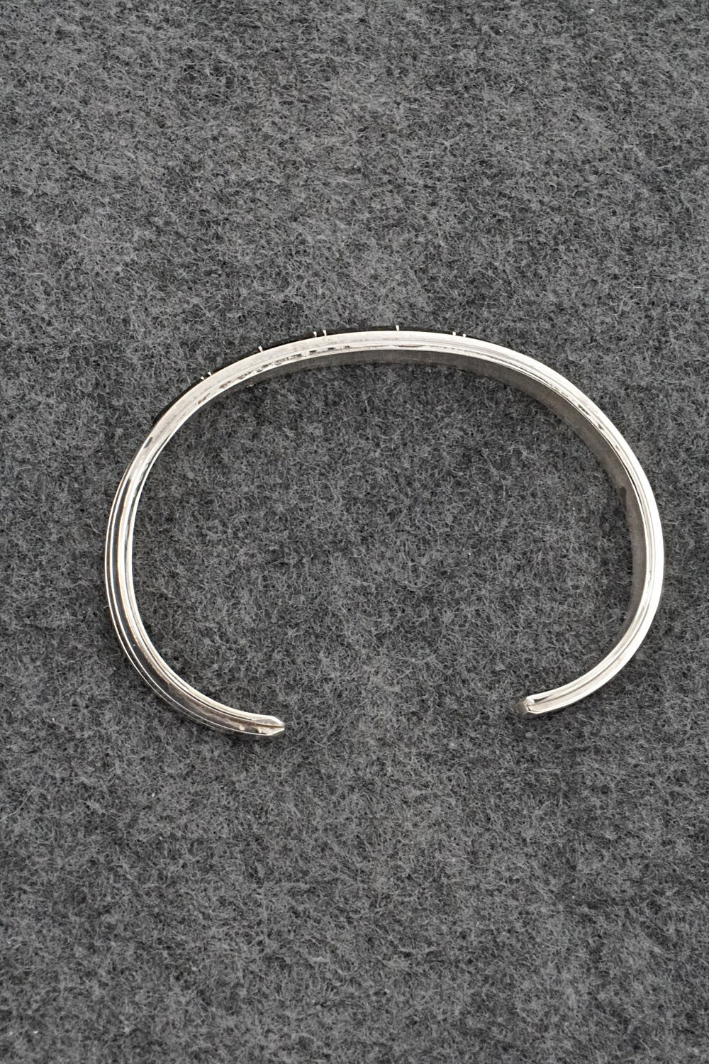 Onyx & Sterling Silver Bracelet - Wilbert Muskett Jr.
