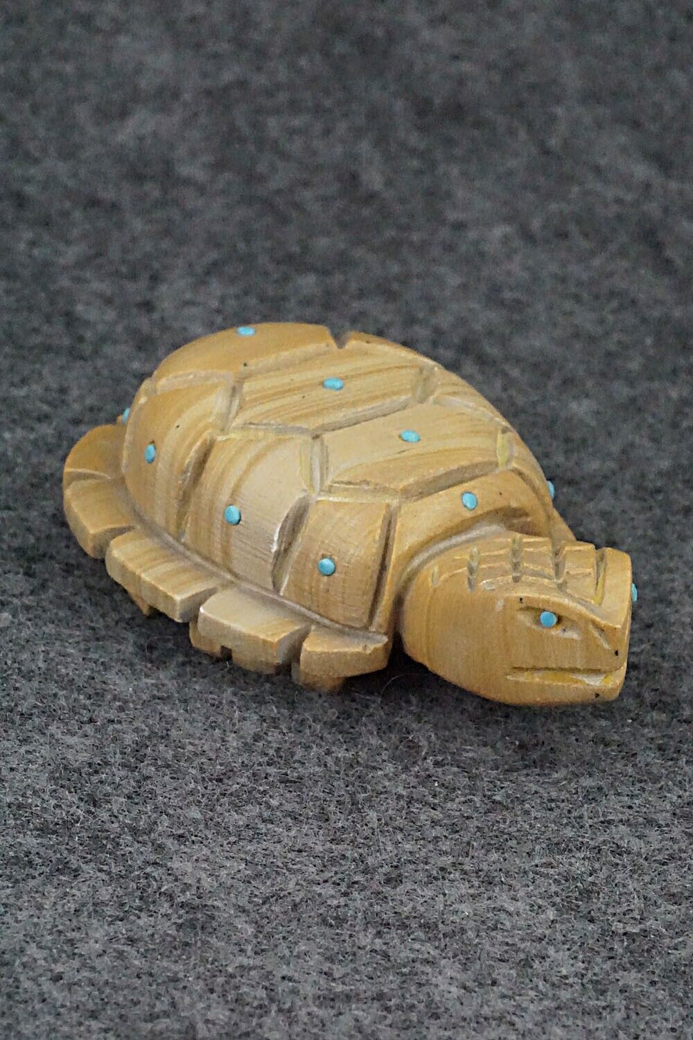 Tortoise Turtle Zuni Fetish Carving - Douglas Martza