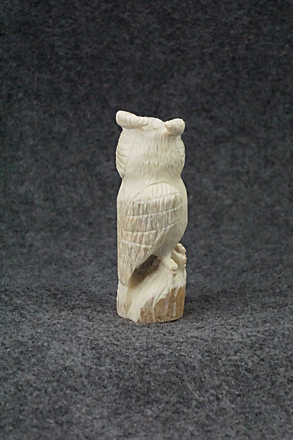 Owl Zuni Fetish Carving - Chris Peina