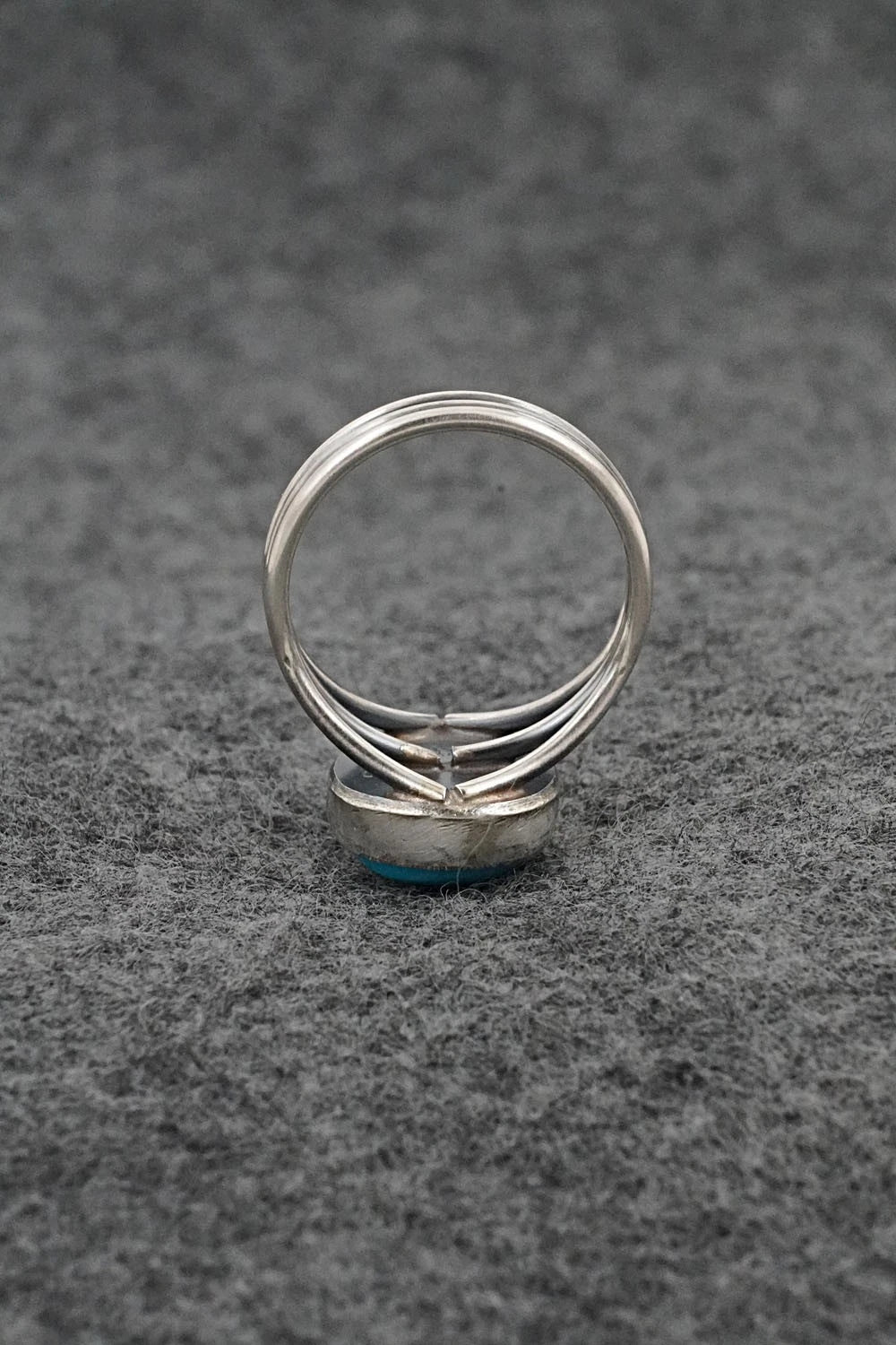 Turquoise & Sterling Silver Ring - Rena Begay - Size 7