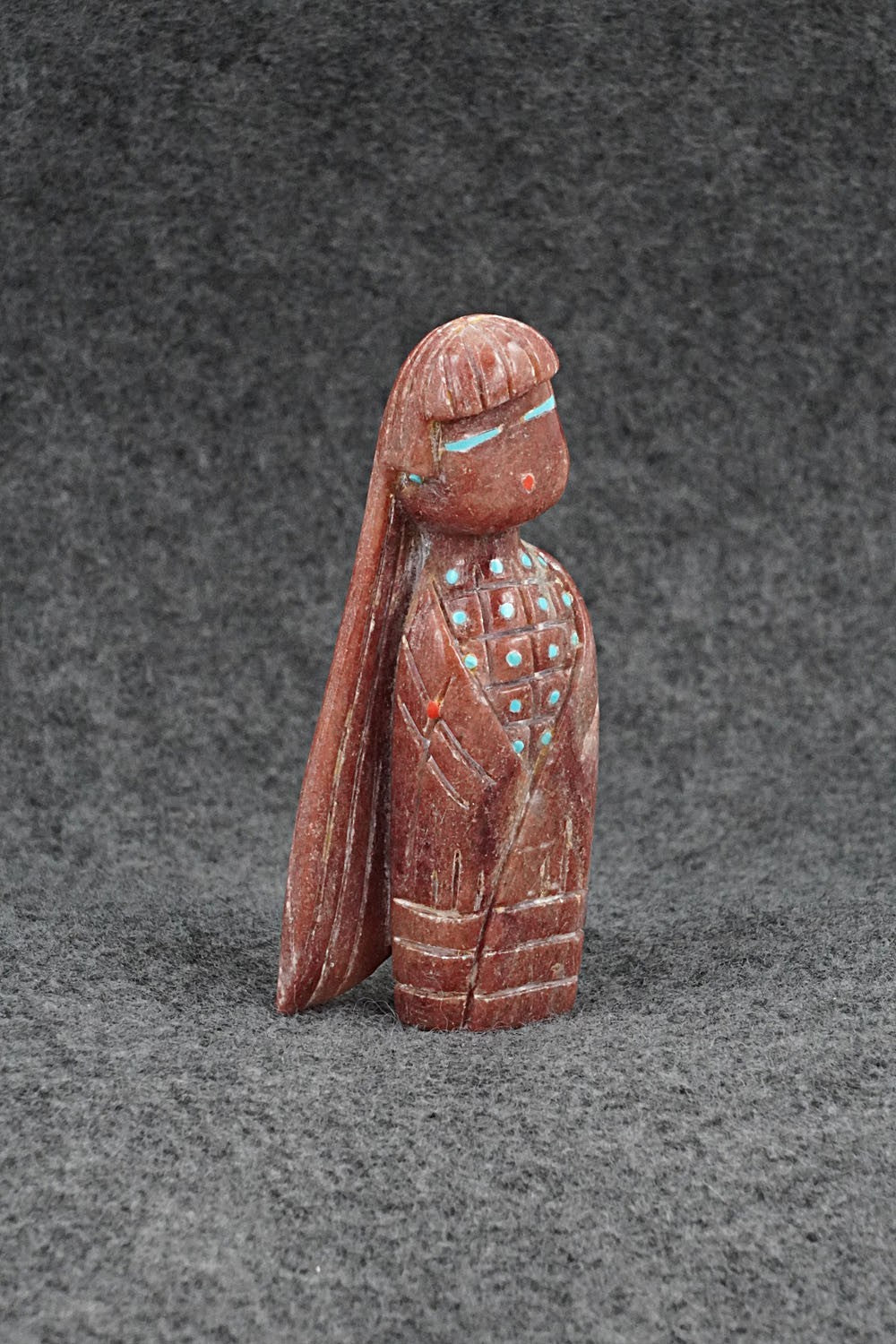 Corn Maiden Zuni Fetish Carving - Douglas Martza