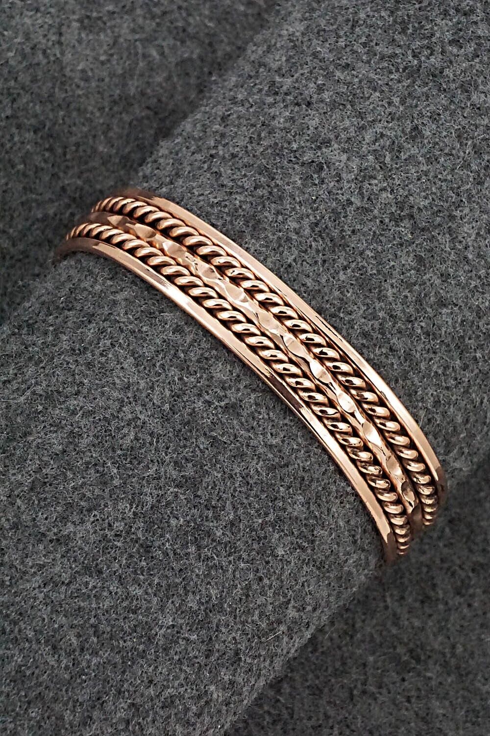 Copper Bracelet - Elaine Tahe