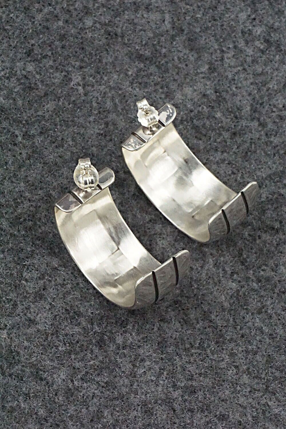 Sterling Silver & Gold Fill Hoop Earrings - Bruce Morgan