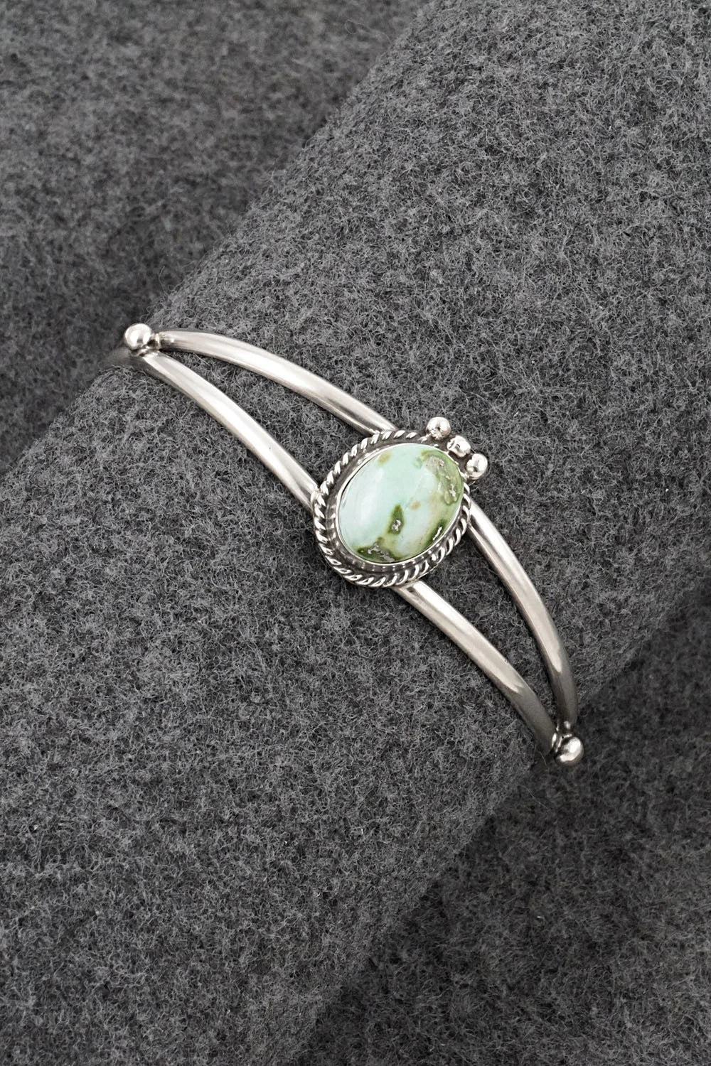 Turquoise & Sterling Silver Bracelet - Rosemary Saunders