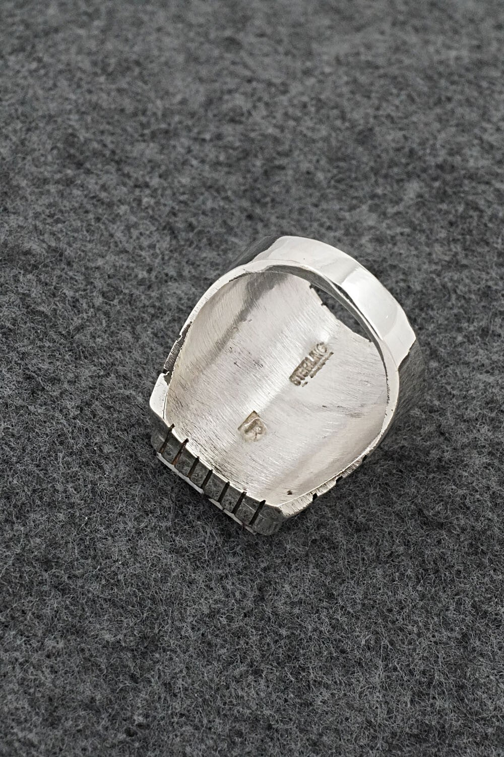 Wild Horse & Sterling Silver Ring - Trevor Jack - Size 10