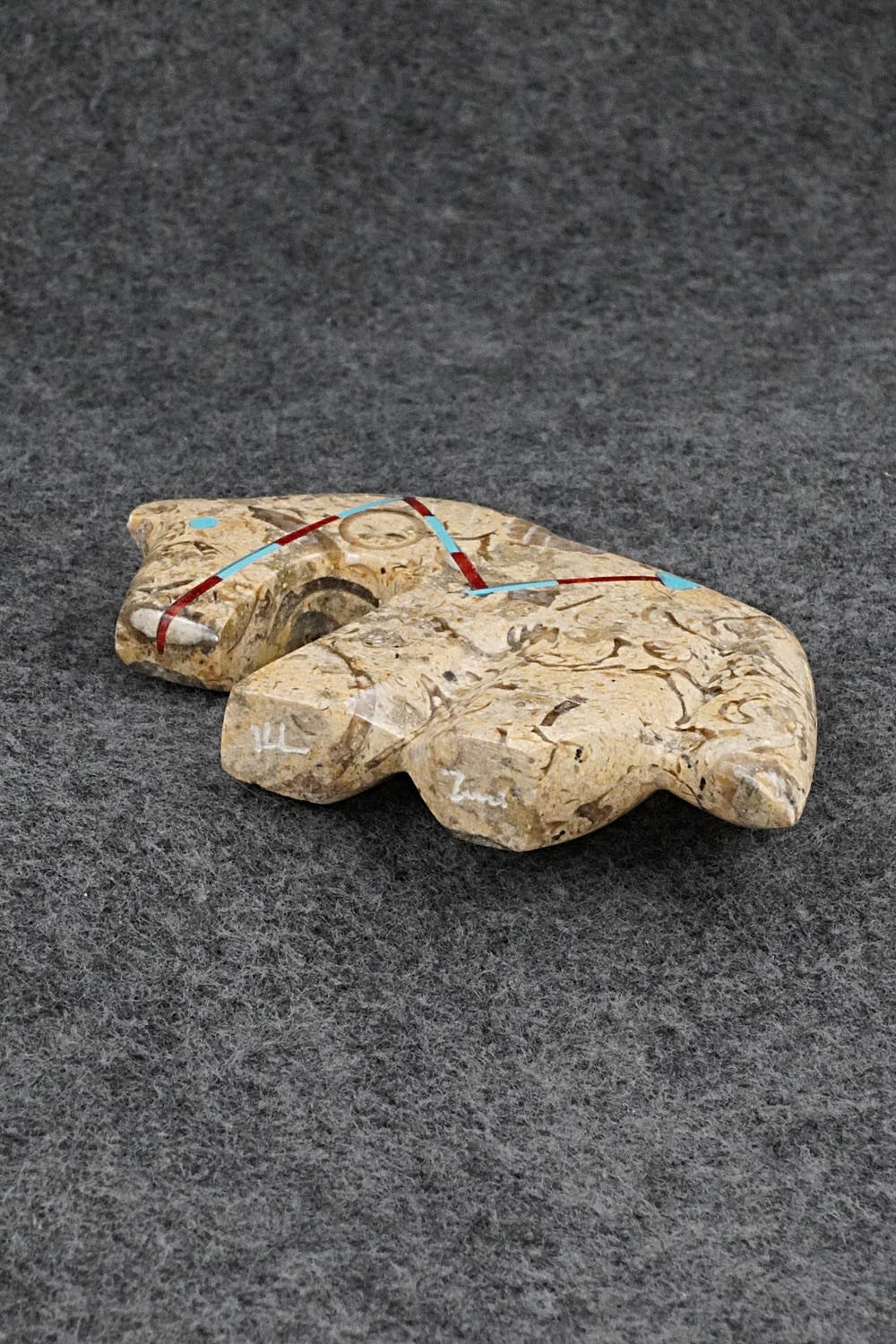 Horse Zuni Fetish Carving - Kenric Laiwakete