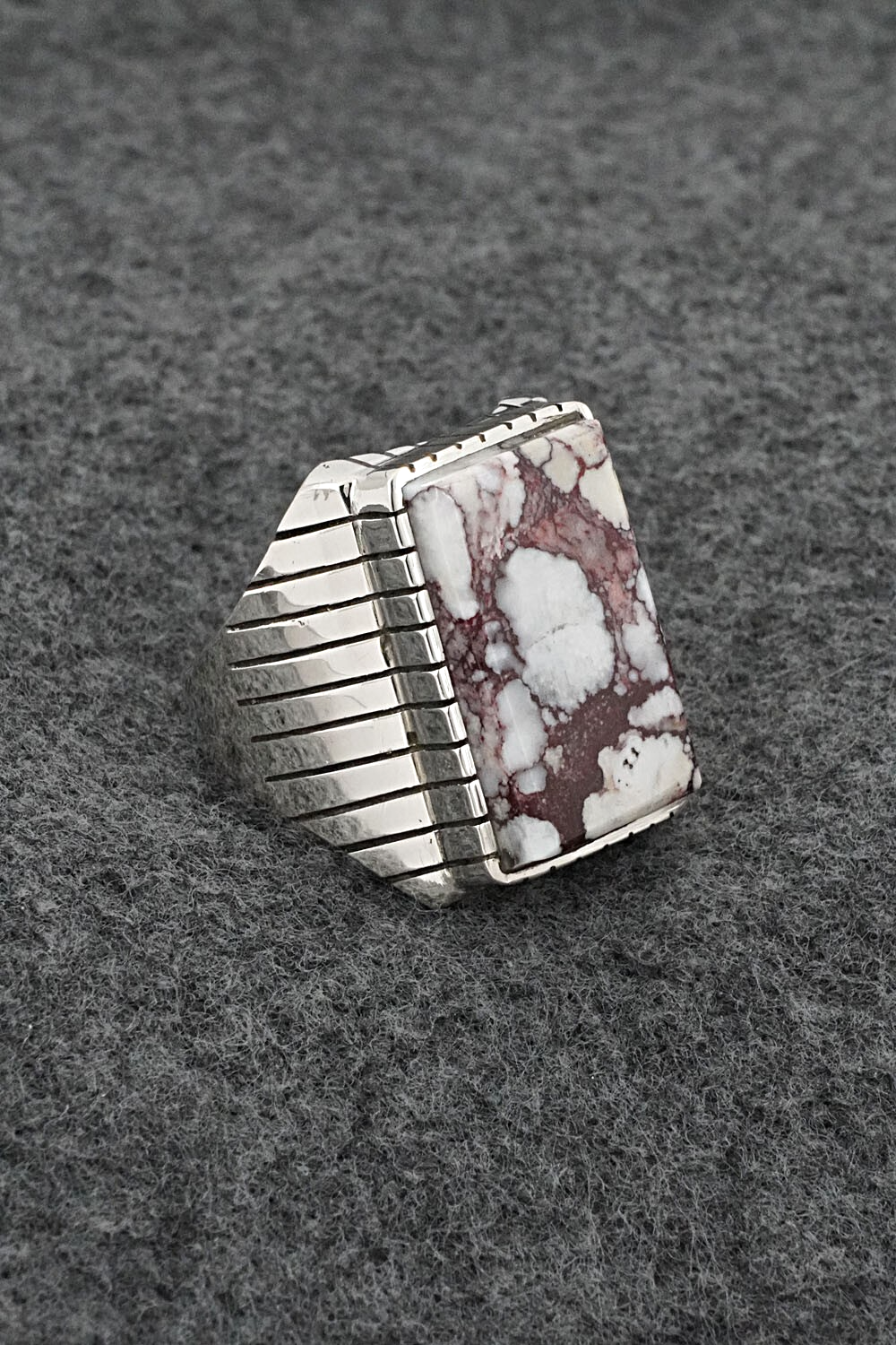 Wild Horse & Sterling Silver Ring - Trevor Jack - Size 10