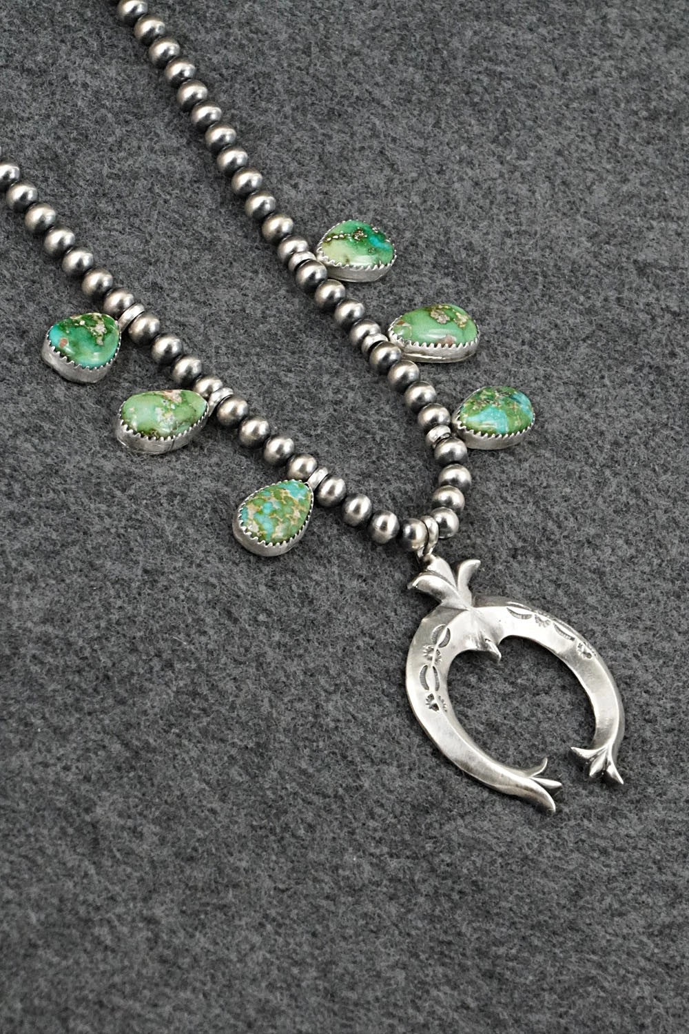 Turquoise & Sterling Silver Necklace - Latricia Largo