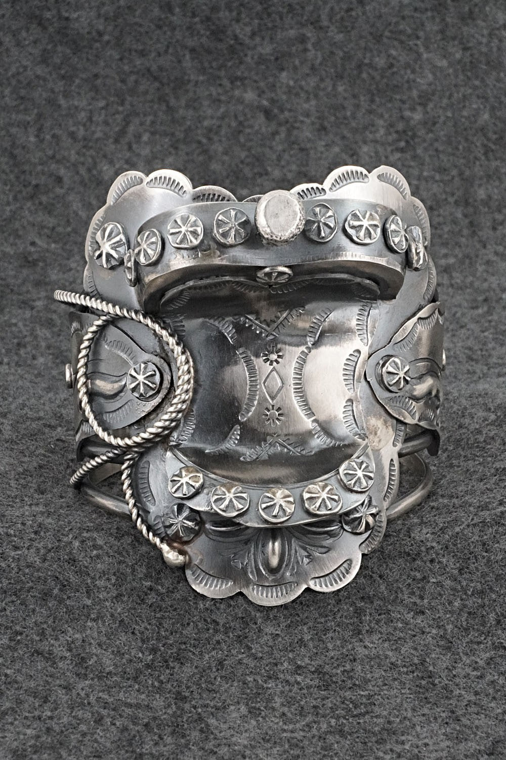 Sterling Silver Bracelet - Tim Yazzie