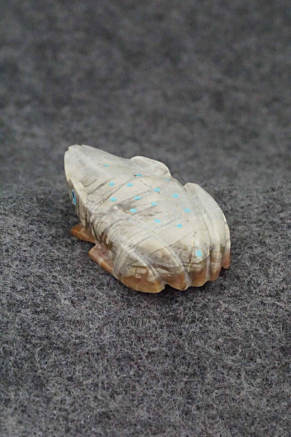 Frog Zuni Fetish Carving - Alex Tsethlikai
