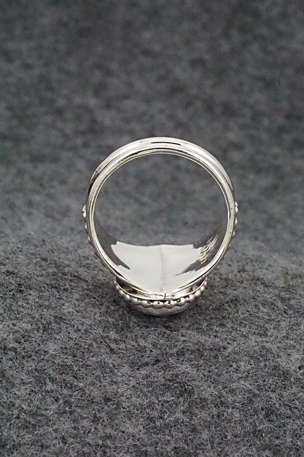 Opalite & Sterling Silver Ring - Thomas Yazzie - Size 9