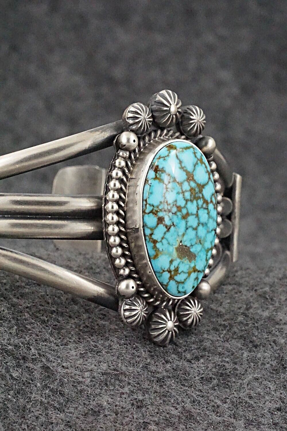 Turquoise & Sterling Silver Bracelet - Michael Calladitto