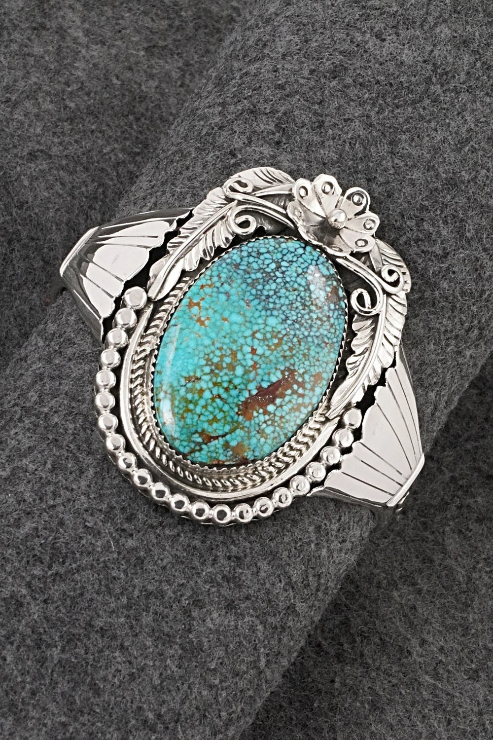 Turquoise & Sterling Silver Bracelet - Gilbert Martin