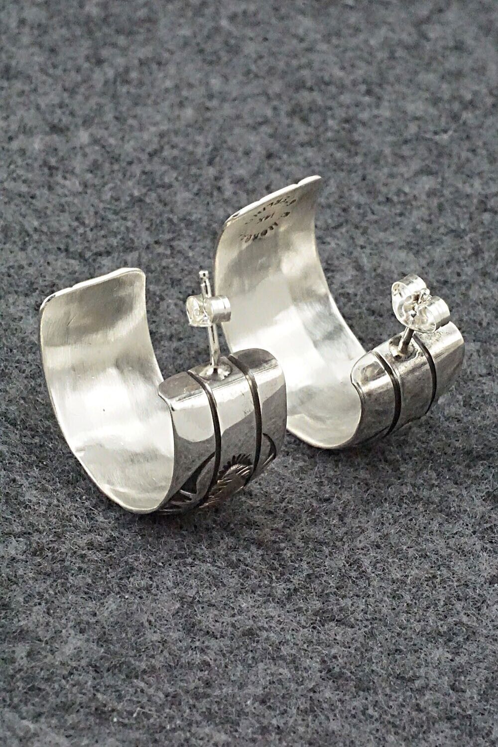 Sterling Silver & Gold Fill Hoop Earrings - Bruce Morgan