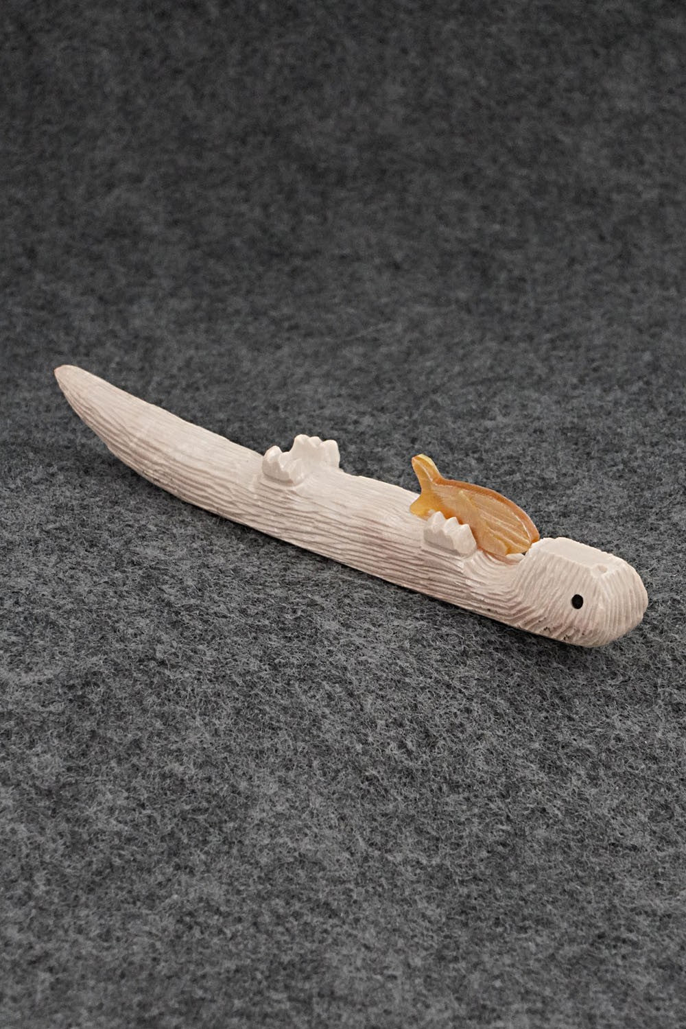 Otter Zuni Fetish Carving - Jesus Espino