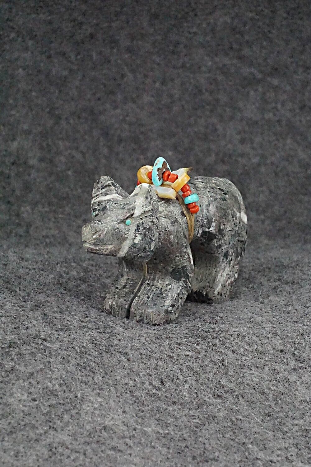 Wolf Zuni Fetish Carving - Douglas Martza