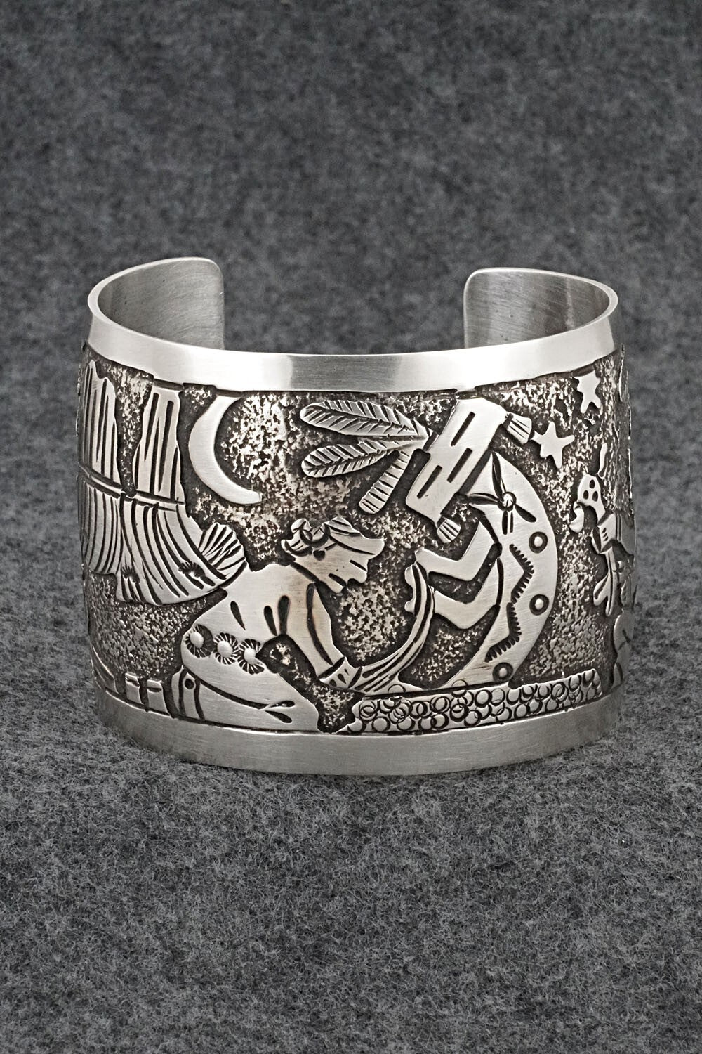 Sterling Silver Bracelet - Elaine Becenti
