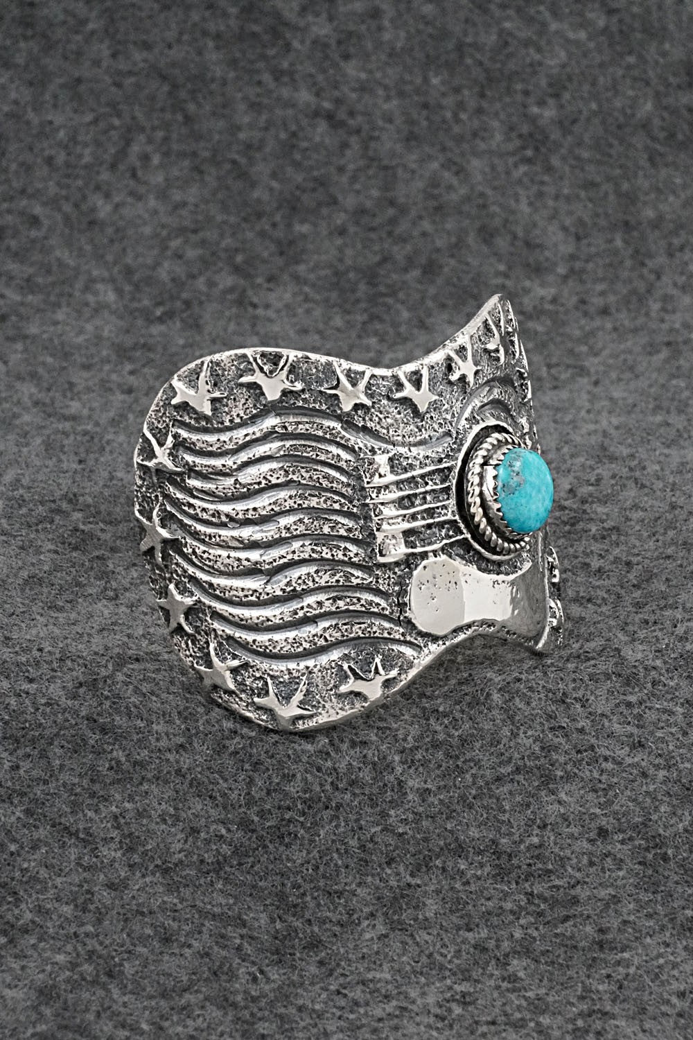 Turquoise & Sterling Silver Bracelet - Delbert Arviso