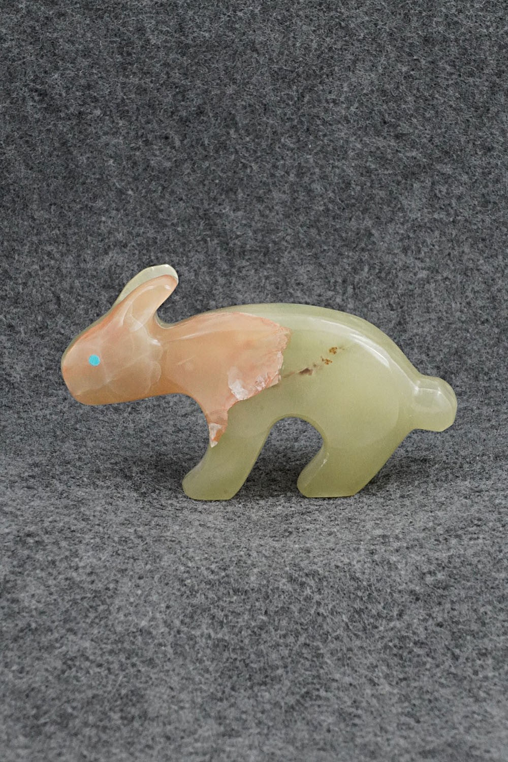 Rabbit Zuni Fetish Carving - Kenric Laiwakete