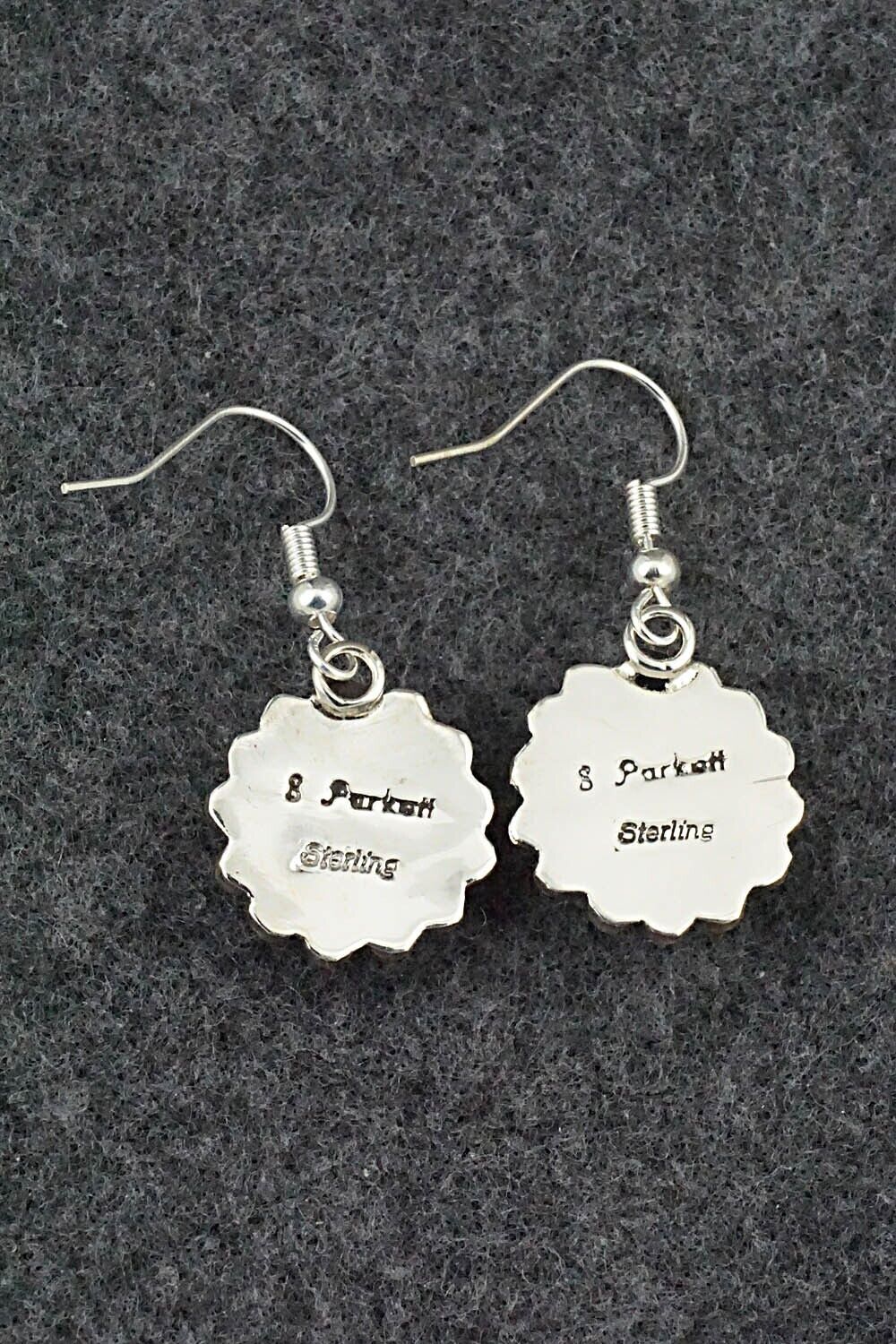 Turquoise & Sterling Silver Earrings - Sandra Parkett