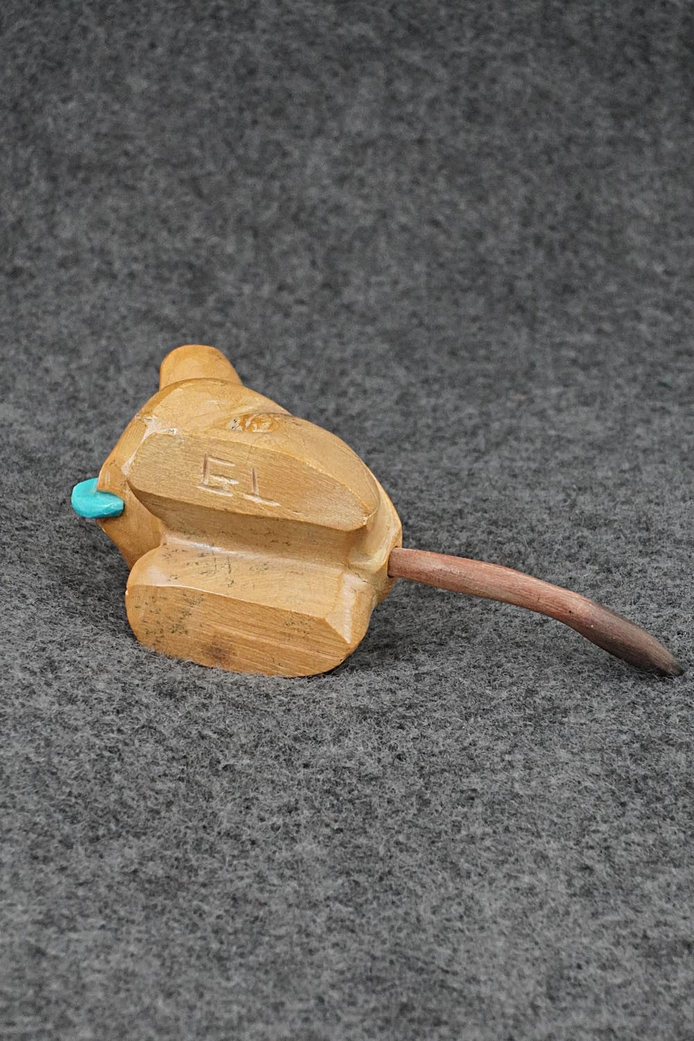 Mouse Zuni Fetish Carving - Enrike Leekya