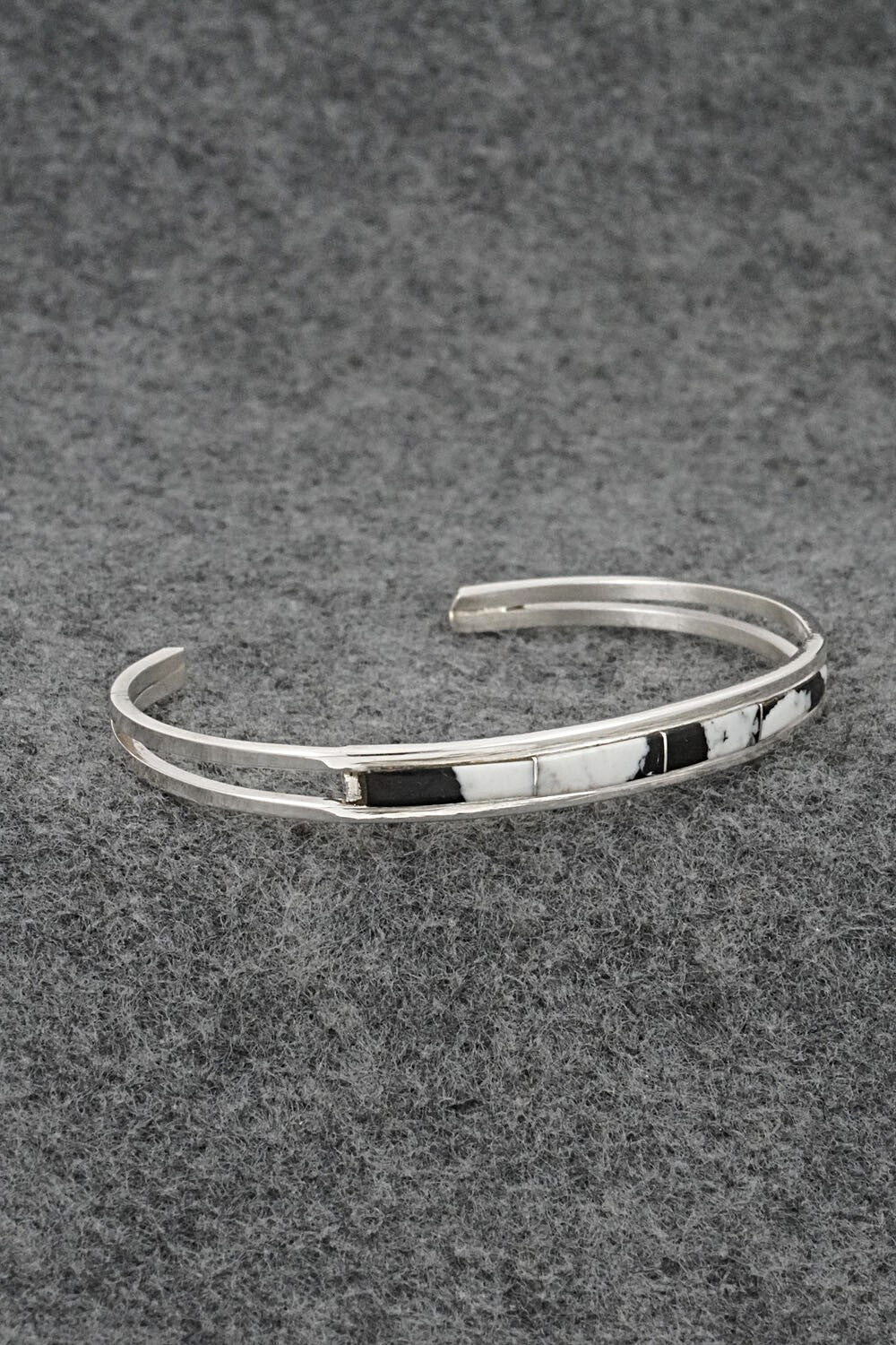 White Buffalo & Sterling Silver Bracelet - Jamie Johnson