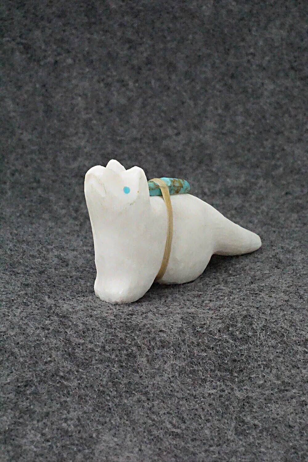 Wolf Zuni Fetish Carving - Herbert Halate