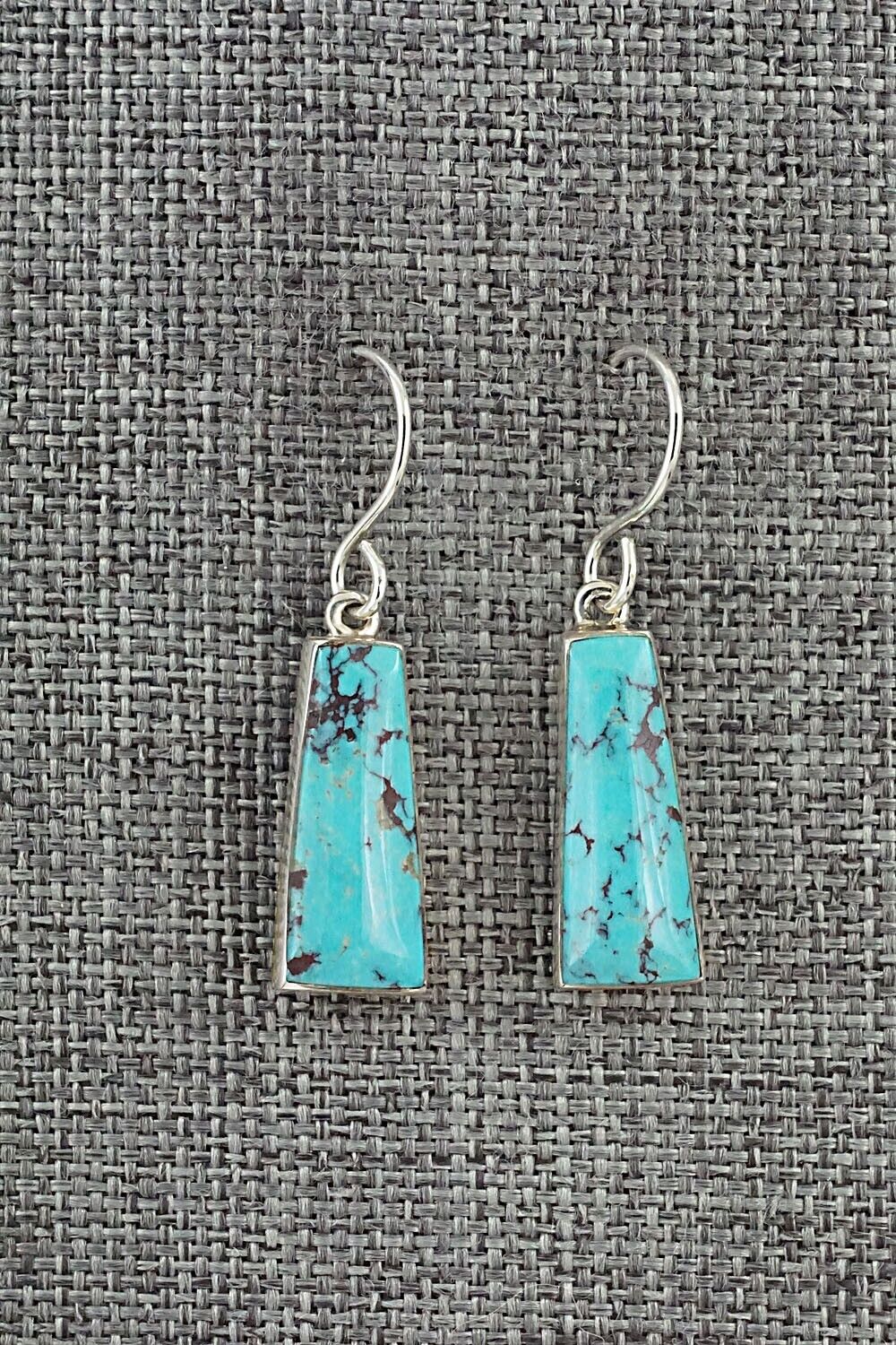 Turquoise & Sterling Silver Earrings - Cathy Webster