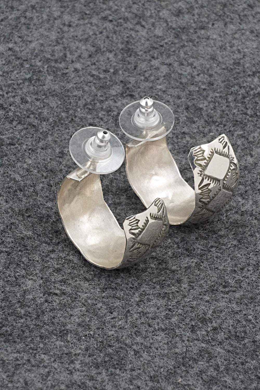 Sterling Silver Hoop Earrings - Nova Ashley