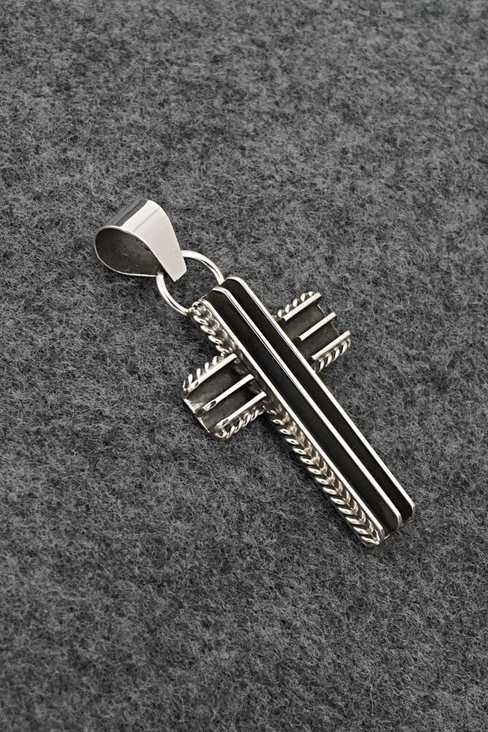 Sterling Silver Pendant - Darrell Yazzie