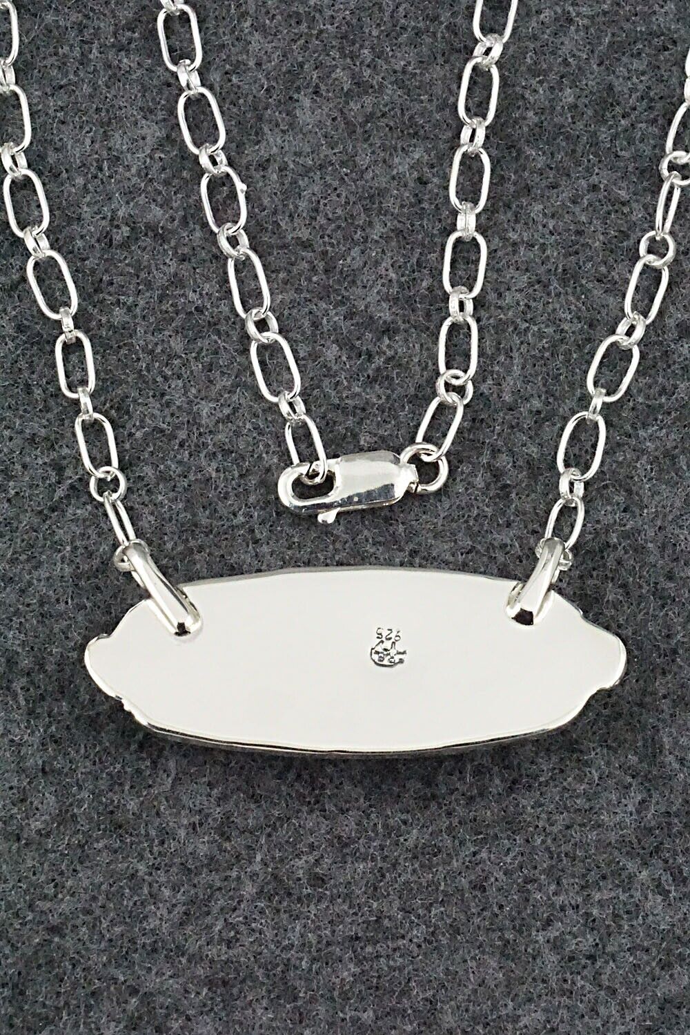 Turquoise & Sterling Silver Necklace - Sadie Jim