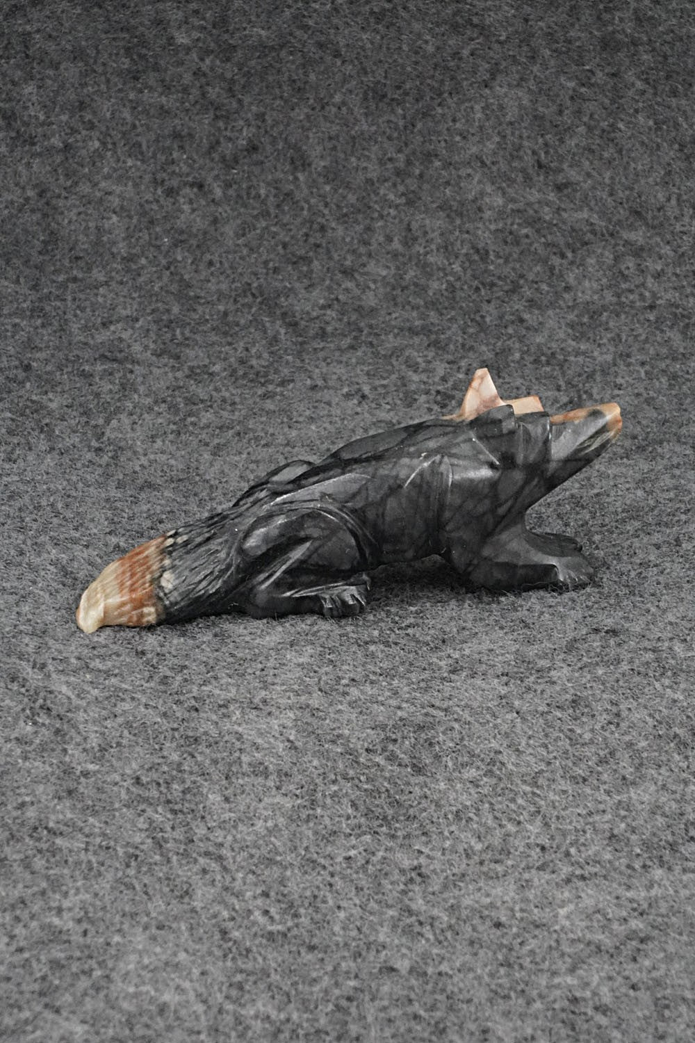 Wolf Zuni Fetish Carving - Tony Mackel