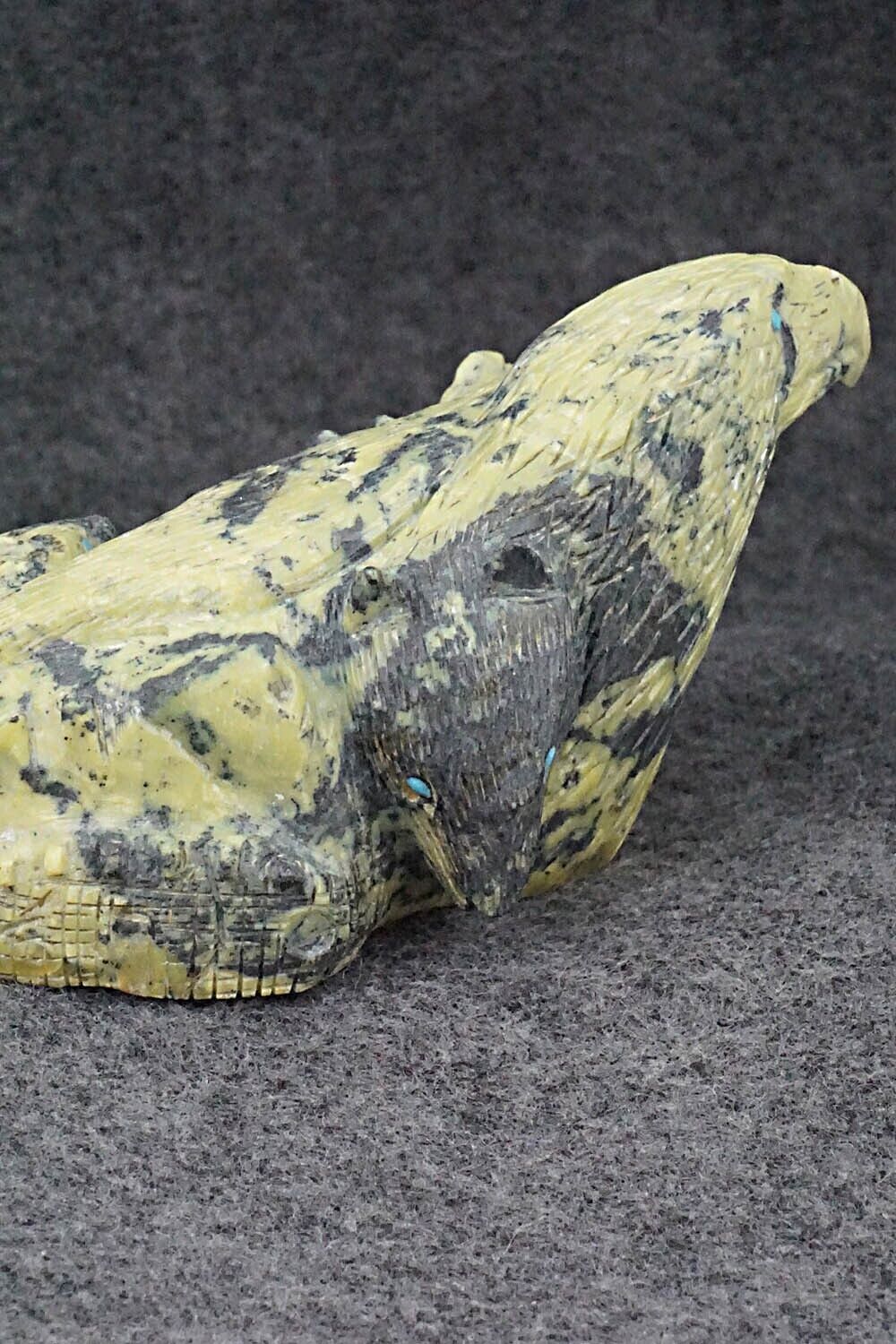 Six Directions Zuni Fetish Carving - Lance Cheama