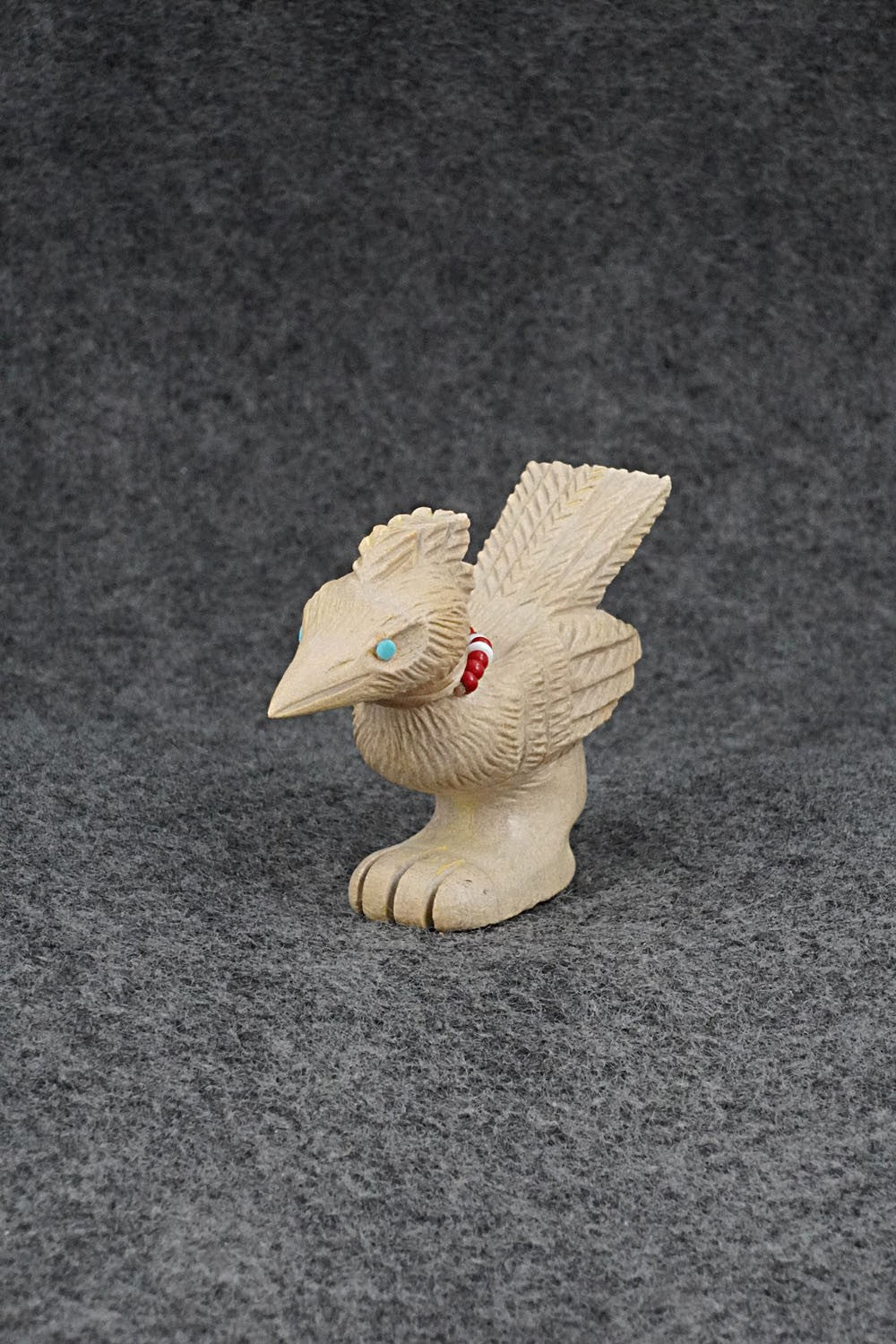 Roadrunner Zuni Fetish Carving - Douglas Martza