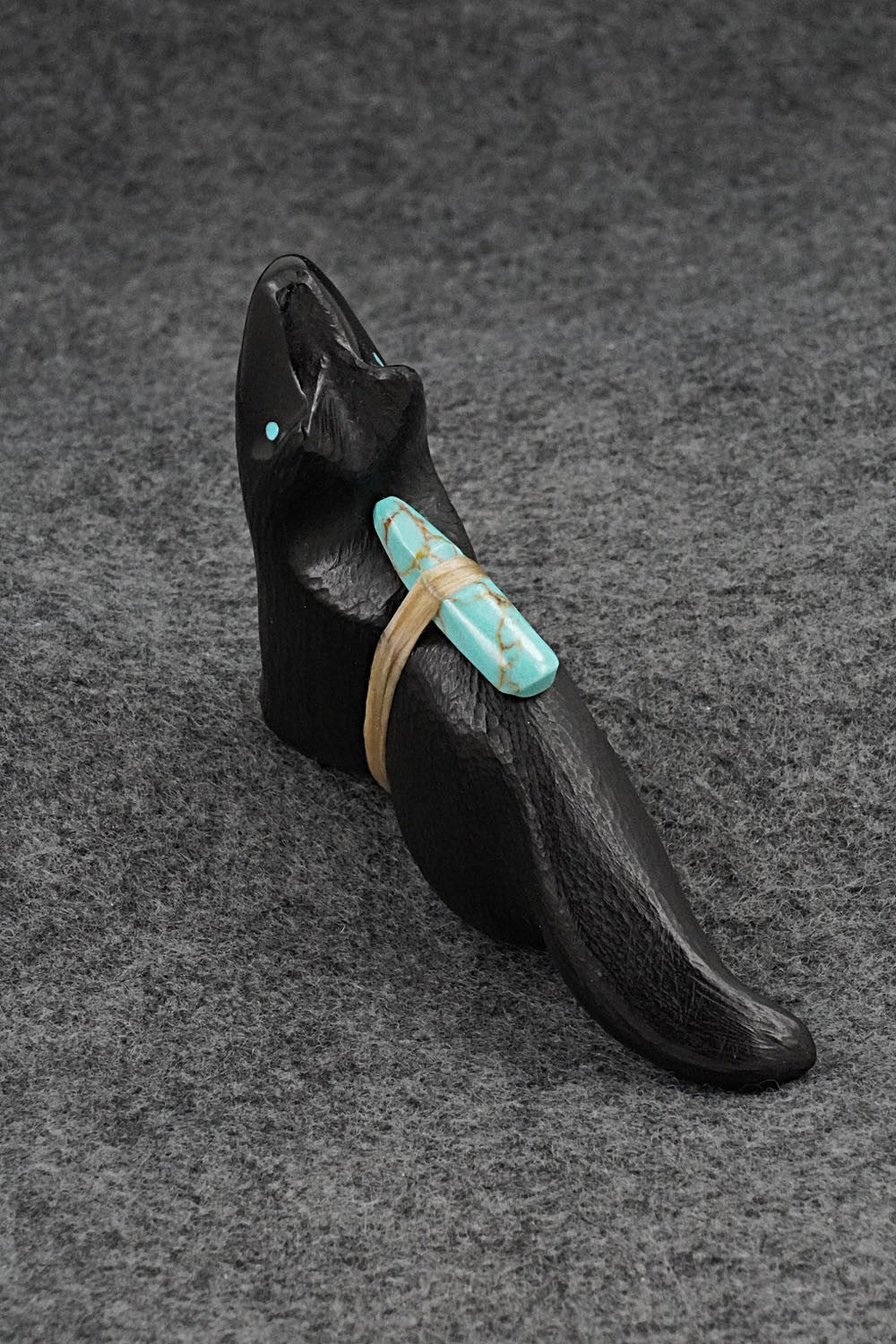 Wolf Zuni Fetish Carving - Herbert Halate