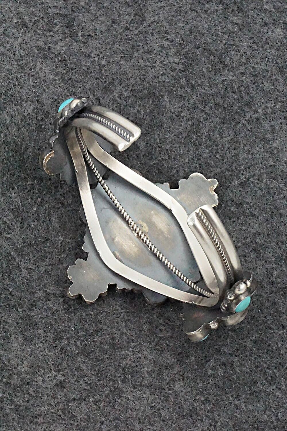 Turquoise & Sterling Silver Bracelet - Devin Brown