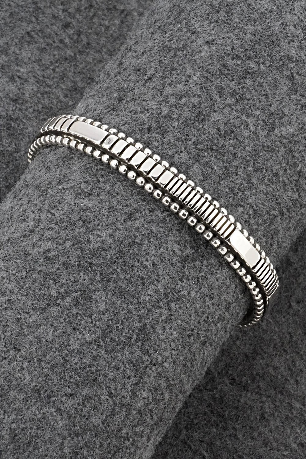 Sterling Silver Bracelet - Jonathan Nez