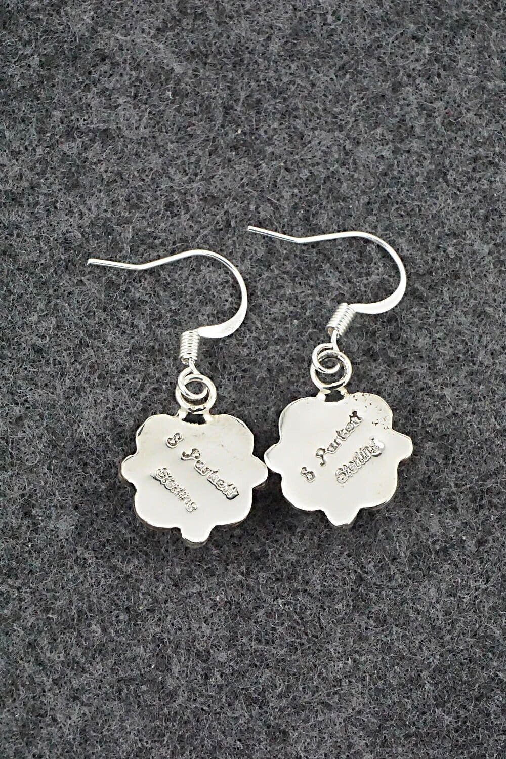 Turquoise & Sterling Silver Earrings - Sandra Parkett